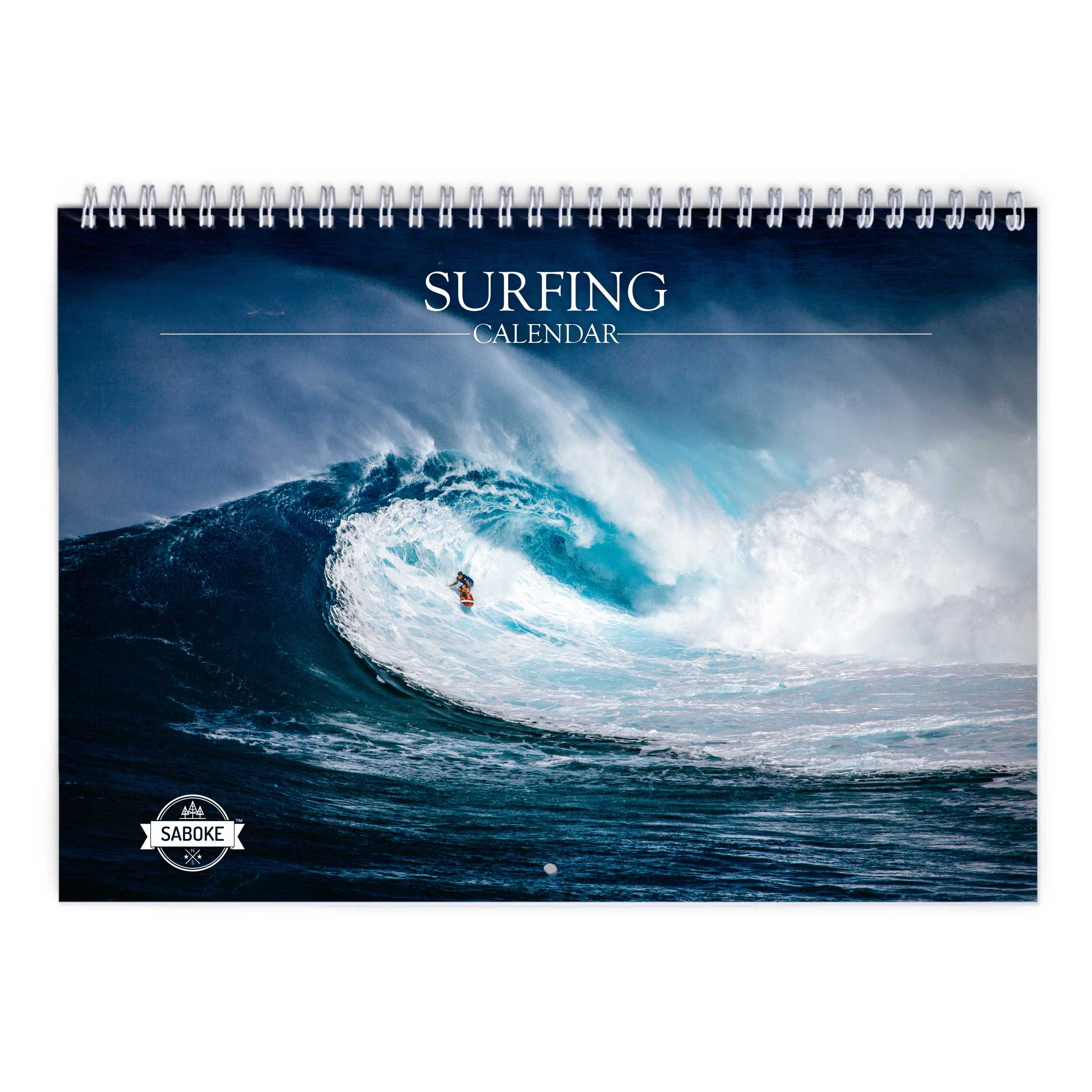 Surfing 2025 Wall Calendar