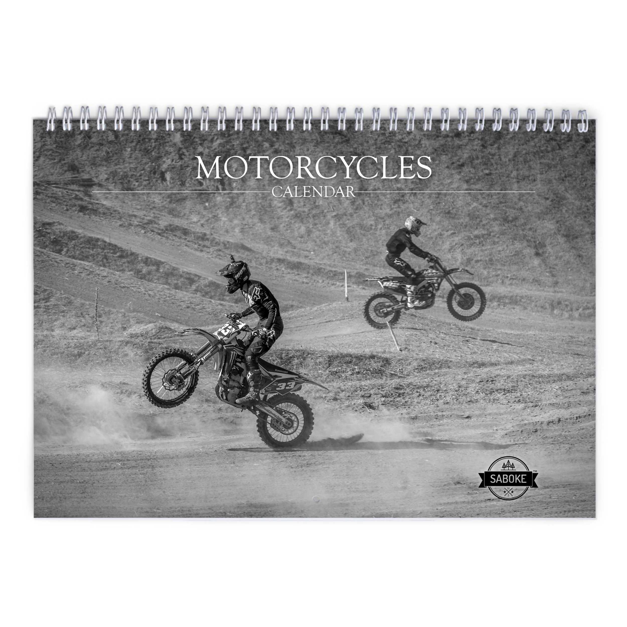 Motorcycle 2025 Wall Calendar