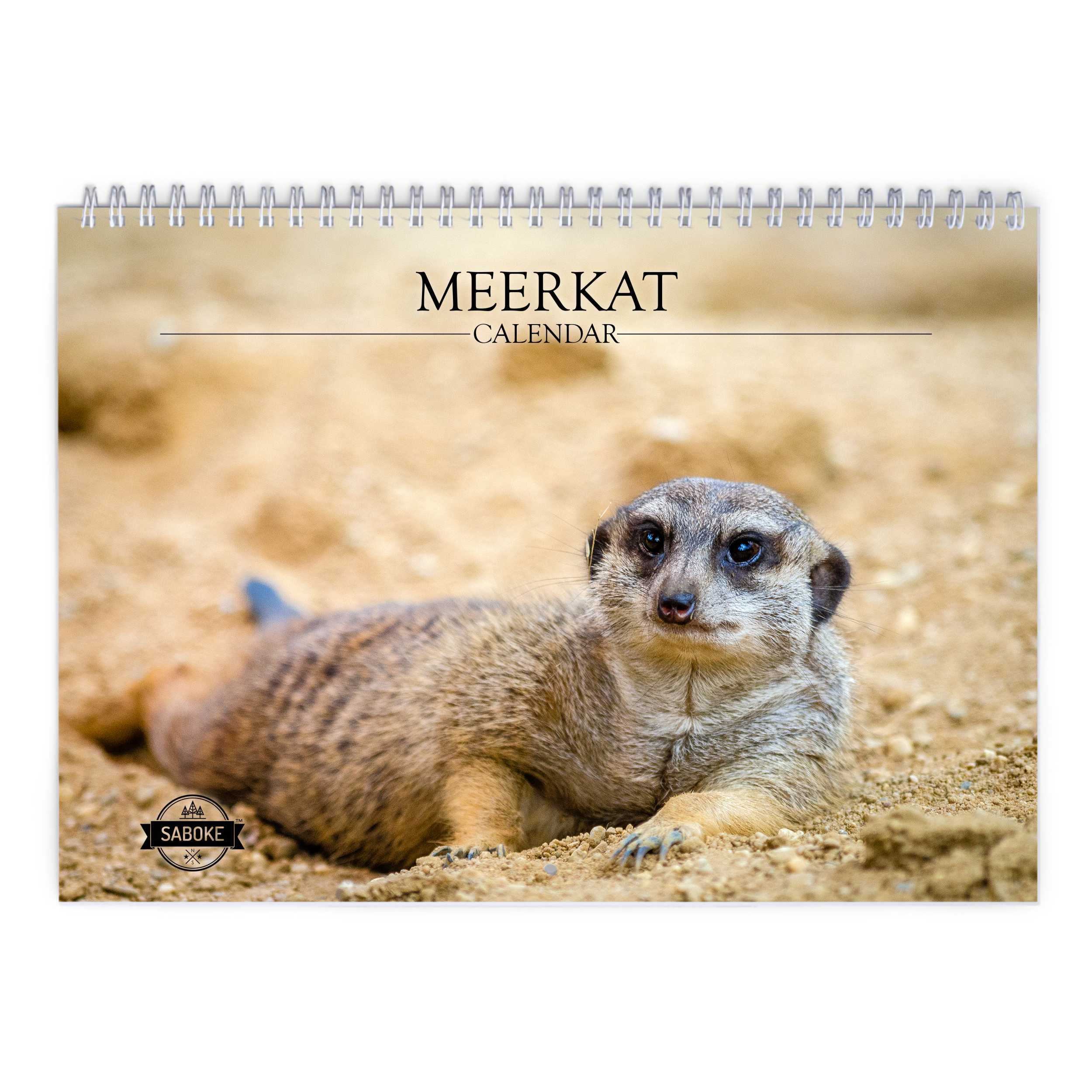 Meerkat 2025 Wall Calendar