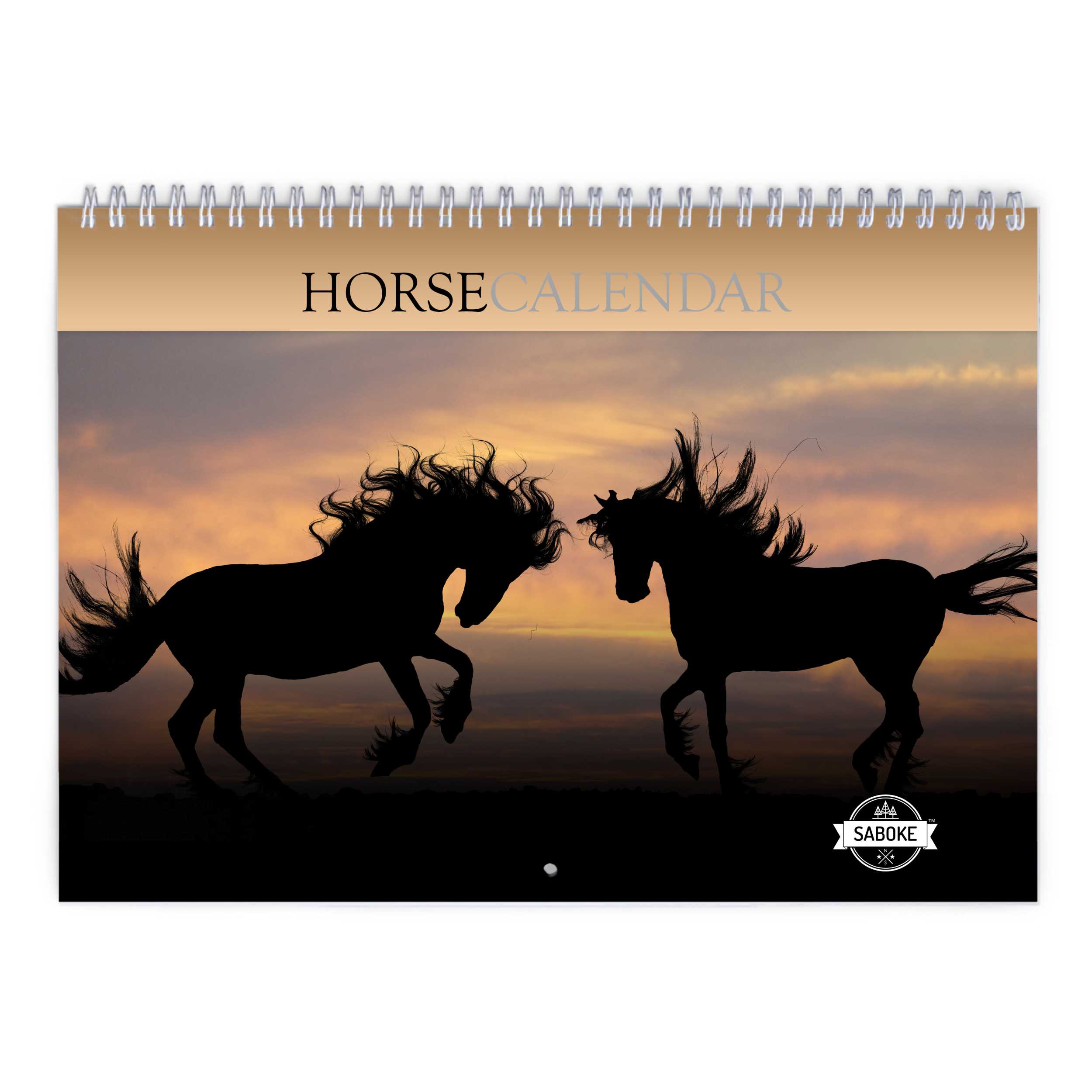 Horse 2025 Wall Calendar   W24037 Cover 