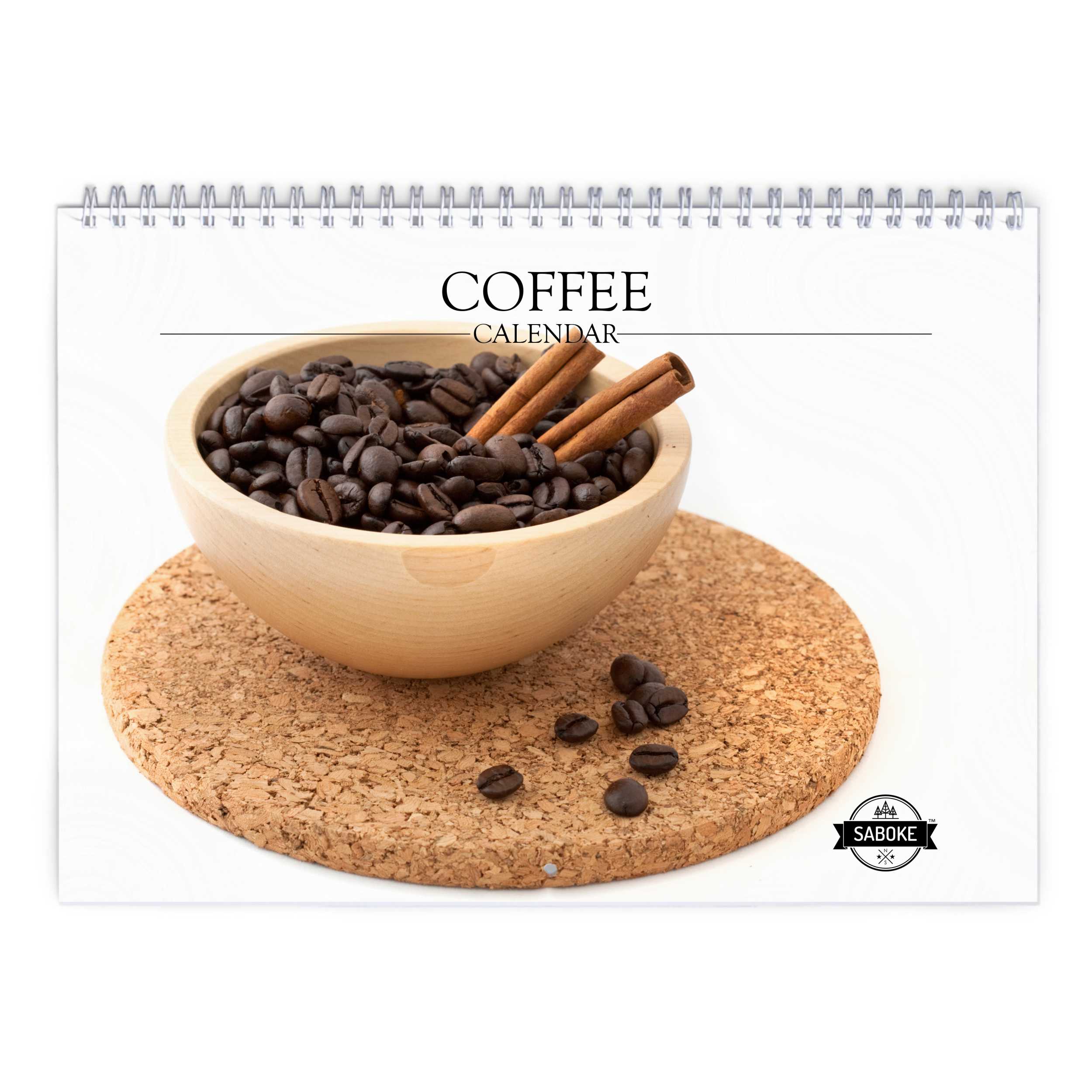 Coffee 2025 Wall Calendar   W24056 Cover 