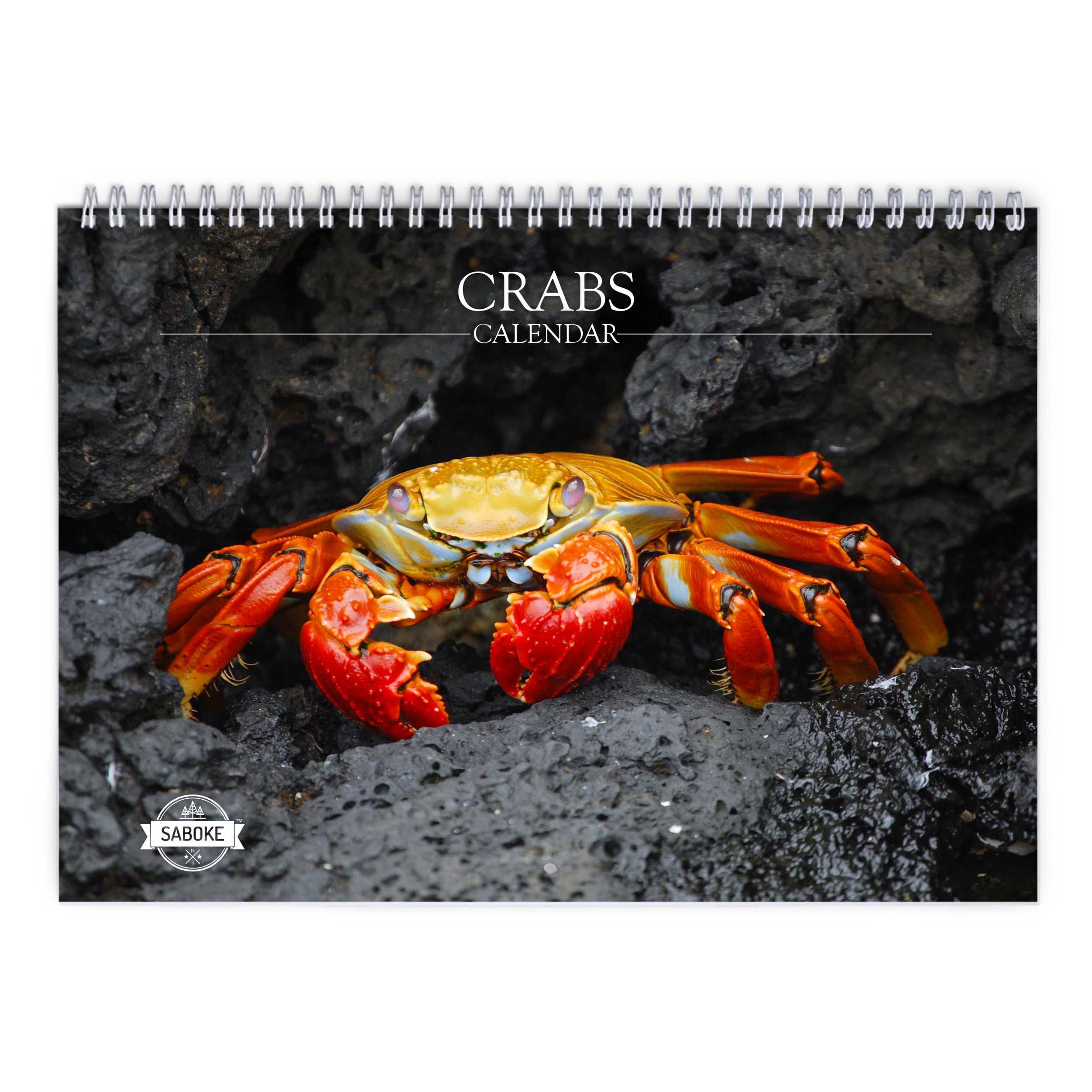 Crabs 2025 Wall Calendar   W24072 Cover 