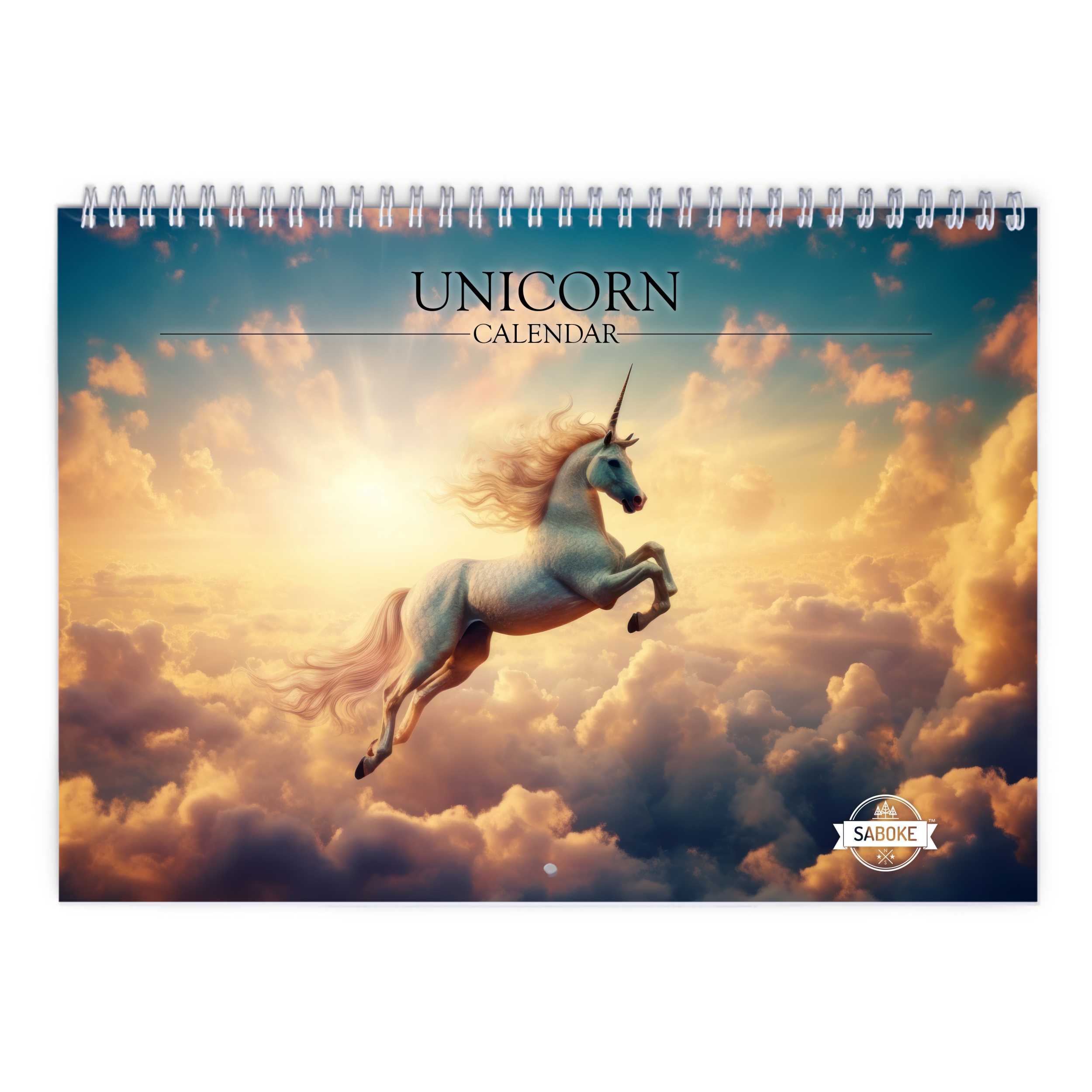 Unicorn 2025 Wall Calendar