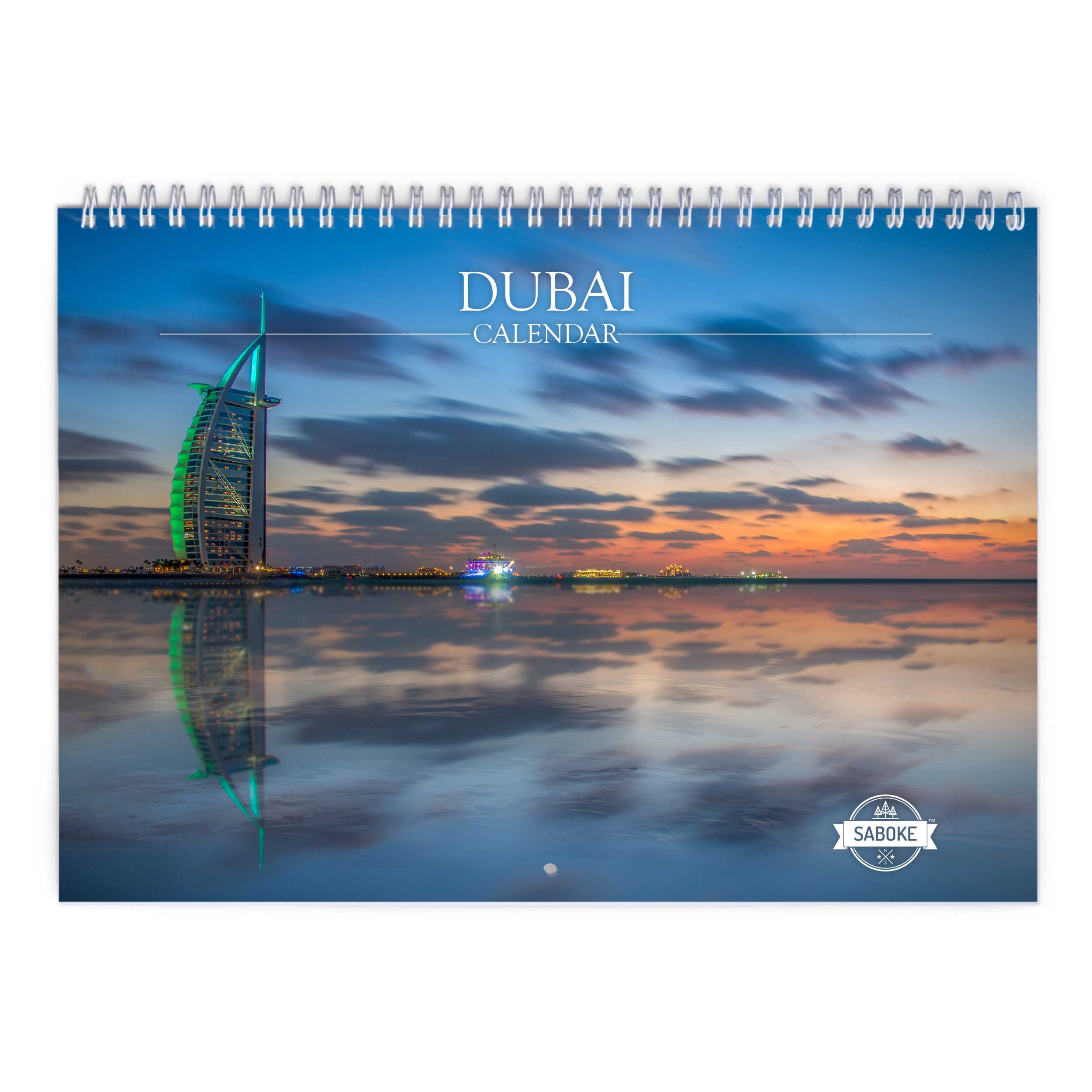 Dubai 2025 Wall Calendar