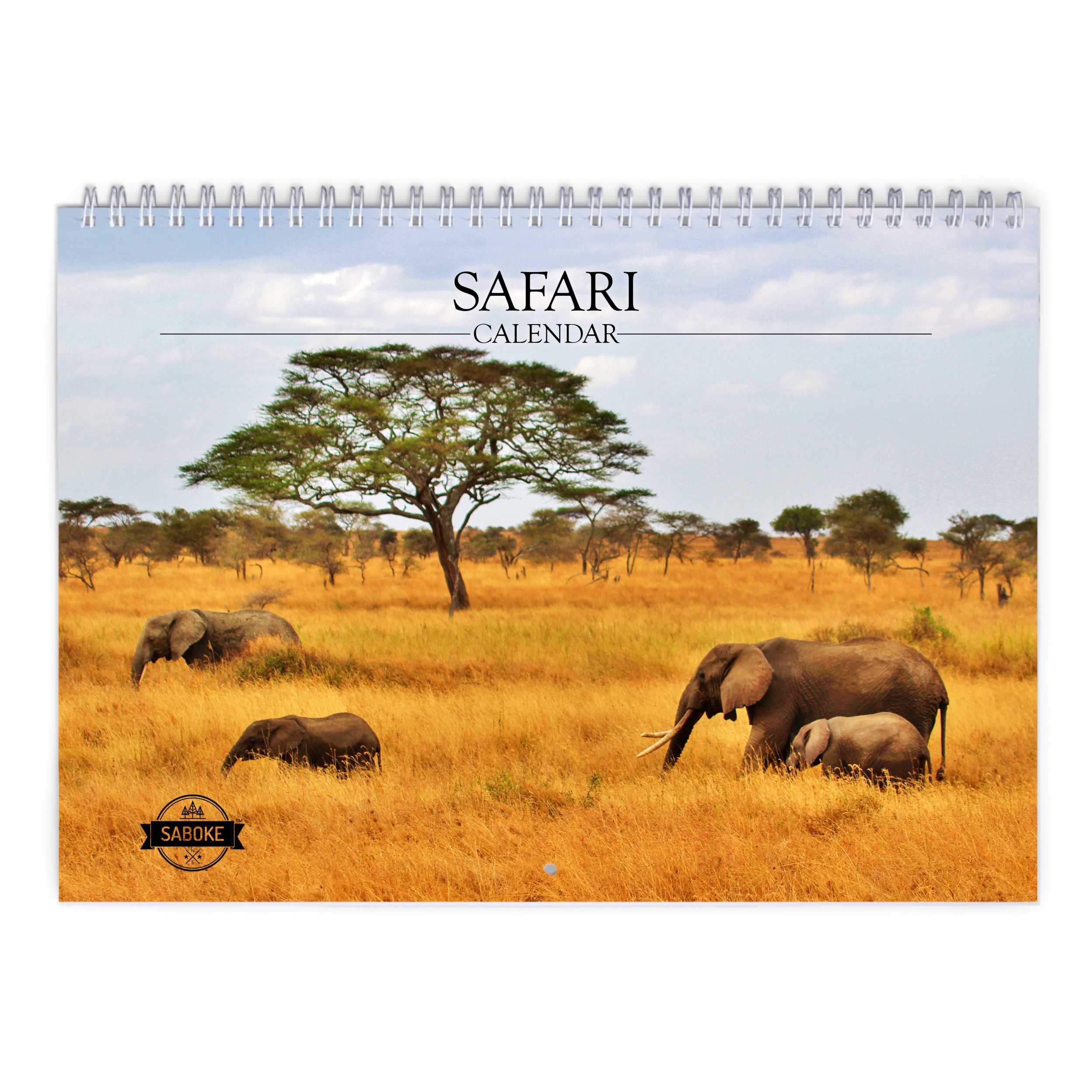 Safari 2025 Wall Calendar